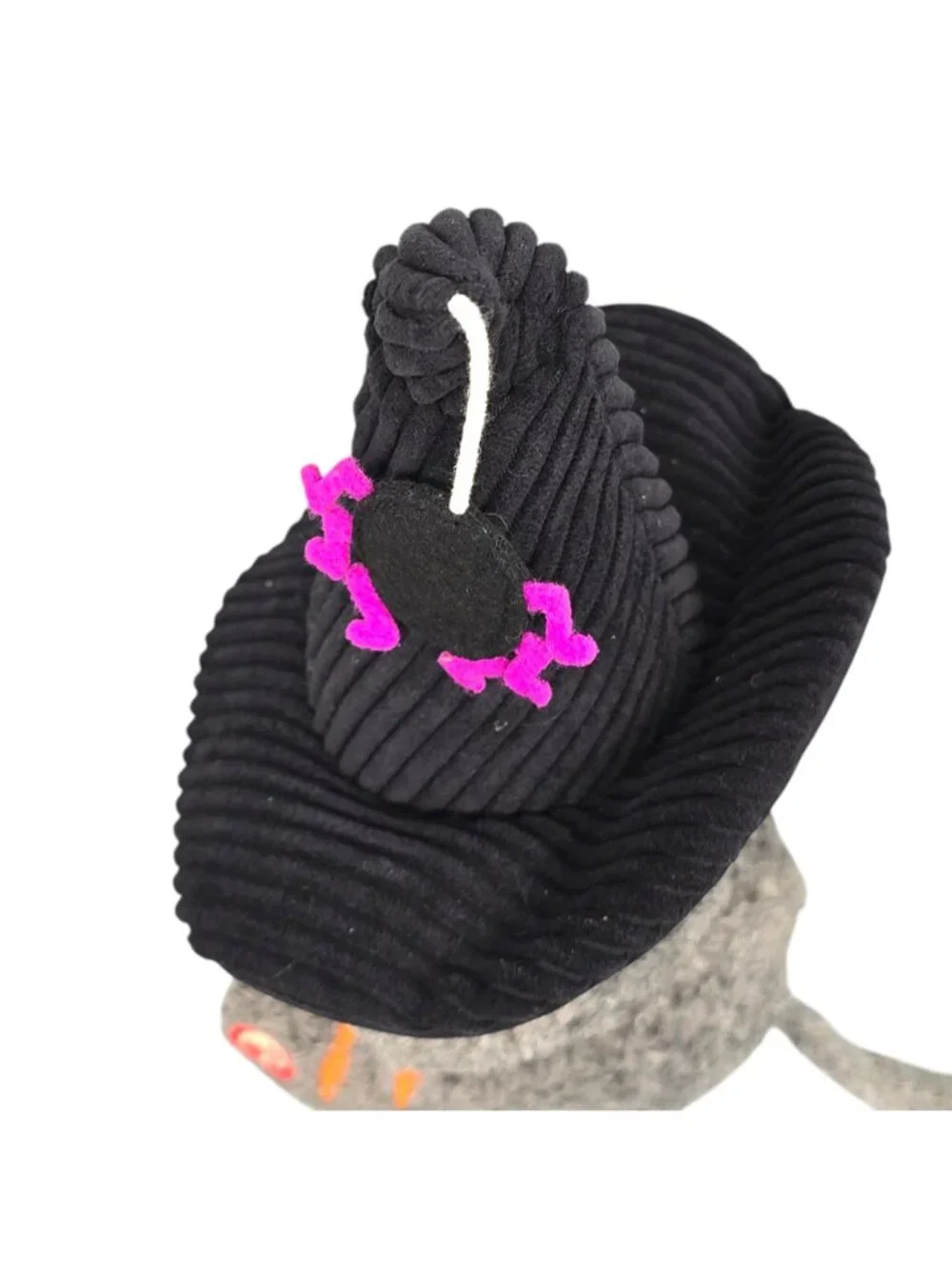 Hallmark Stitch‎ The Cat Halloween Animated w/ Sound & Motion Spider Hat Bowtie